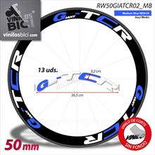 Giant TCR pegatinas vinilo adhesivo