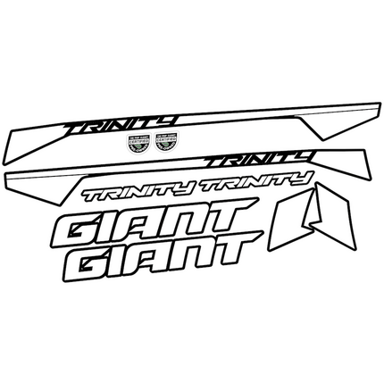 Pegatinas para Cuadro Giant Trinity Advanced Pro TT 2020 en vinilo adhesivo stickers graphics calcas adesivi autocollants