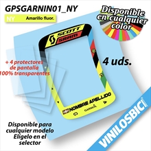 GPS Estética Nino Schurter pegatinas vinilo adhesivo protector