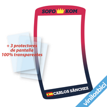 GPS pegatinas vinilo adhesivo SOFO KOM