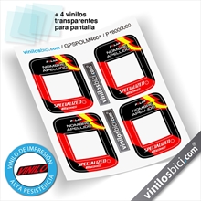 GPS Polar m460 pegatinas vinilo adhesivo protector