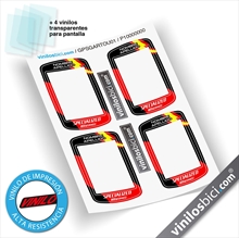 GPS Garmin Edge Touring pegatinas vinilo adhesivo protector