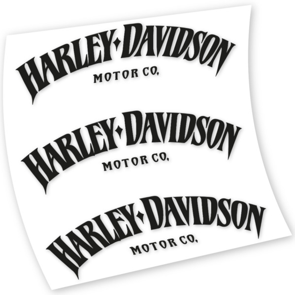 Harley Davidson Pegatinas en vinilo adhesivo Moto (2)