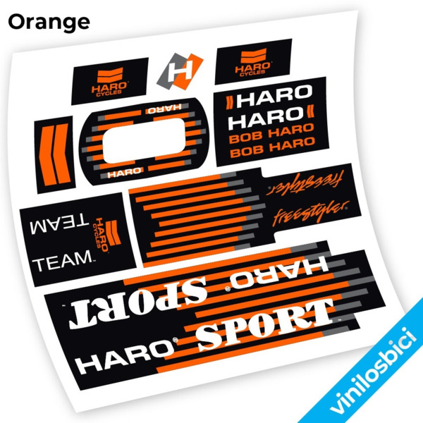 Haro Team Sport 1988 Pegatinas en vinilo adhesivo BMX (17)