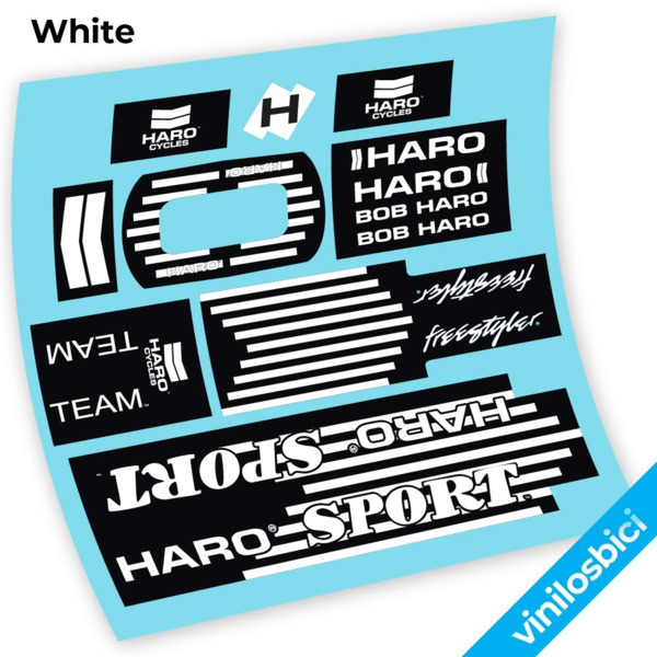 Haro Team Sport 1988 Pegatinas en vinilo adhesivo BMX (23)
