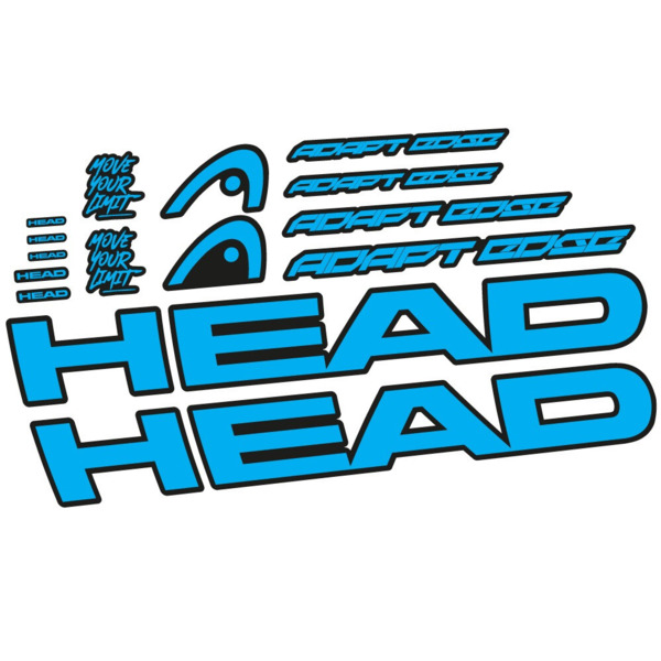 Head Adapt Edge III 2023 Pegatinas en vinilo adhesivo Cuadro (4)