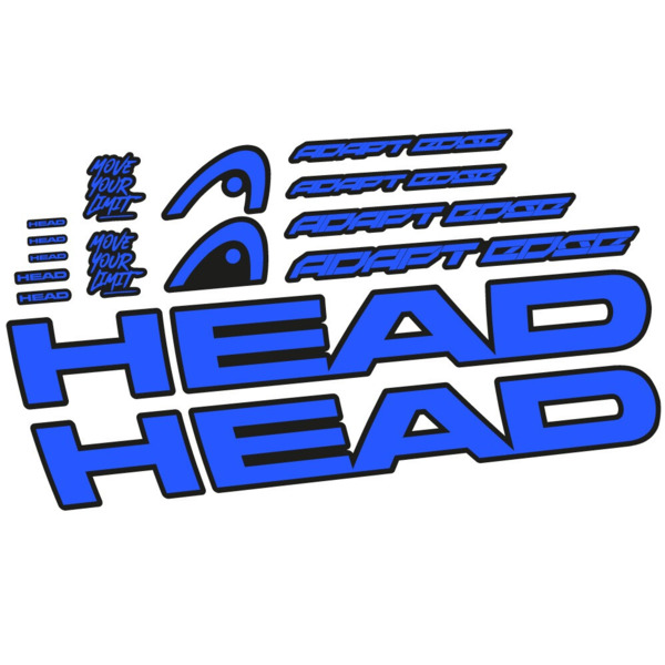 Head Adapt Edge III 2023 Pegatinas en vinilo adhesivo Cuadro (5)