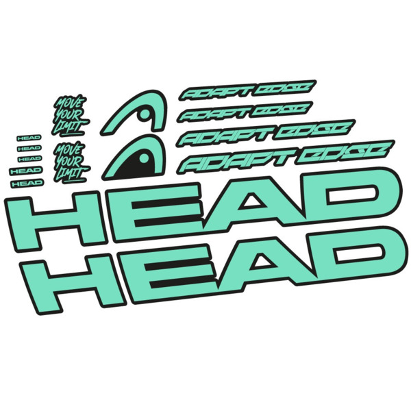 Head Adapt Edge III 2023 Pegatinas en vinilo adhesivo Cuadro (9)