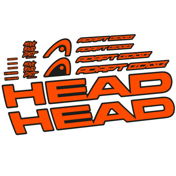 Head Adapt Edge III 2023 Pegatinas en vinilo adhesivo Cuadro (10)