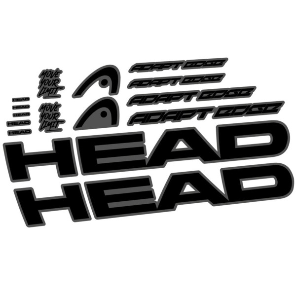 Head Adapt Edge III 2023 Pegatinas en vinilo adhesivo Cuadro (12)