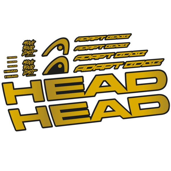 Head Adapt Edge III 2023 Pegatinas en vinilo adhesivo Cuadro (13)