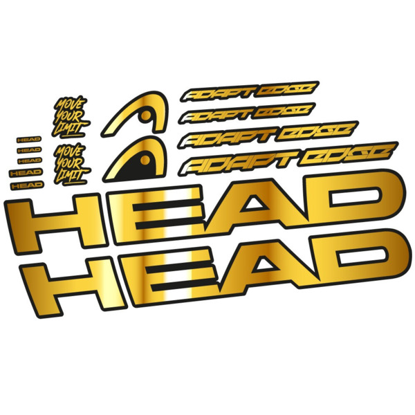 Head Adapt Edge III 2023 Pegatinas en vinilo adhesivo Cuadro (14)