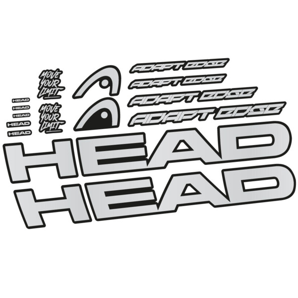 Head Adapt Edge III 2023 Pegatinas en vinilo adhesivo Cuadro (15)