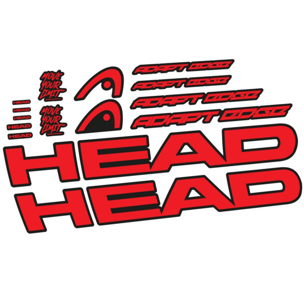 Head Adapt Edge III 2023 Pegatinas en vinilo adhesivo Cuadro (19)