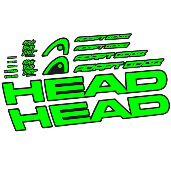 Head Adapt Edge III 2023 Pegatinas en vinilo adhesivo Cuadro (23)
