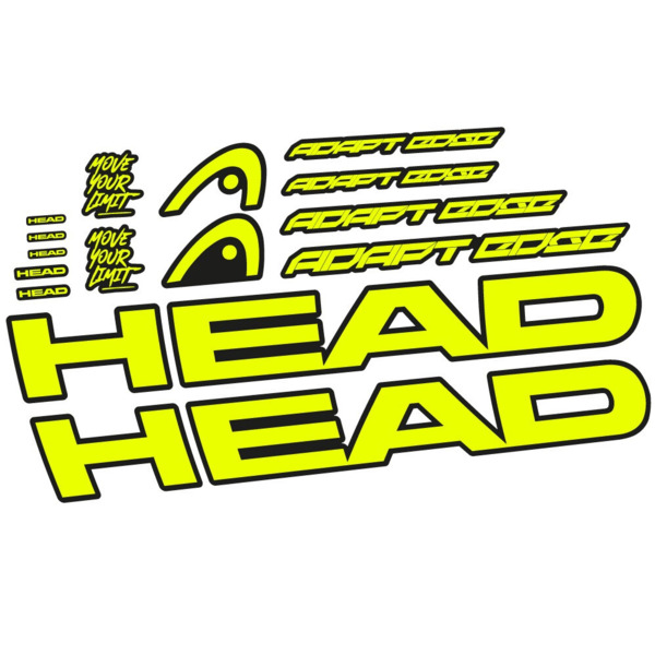 Head Adapt Edge III 2023 Pegatinas en vinilo adhesivo Cuadro (2)