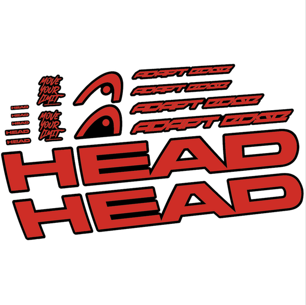 Head Adapt Edge III 2023 Pegatinas en vinilo adhesivo Cuadro