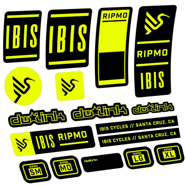 Ibis Ripmo V2 Pegatinas en vinilo adhesivo Cuadro (2)