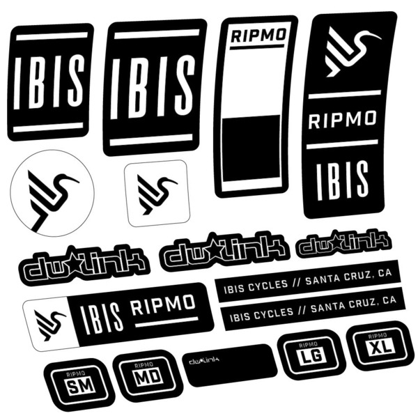 Ibis Ripmo V2 Pegatinas en vinilo adhesivo Cuadro (6)