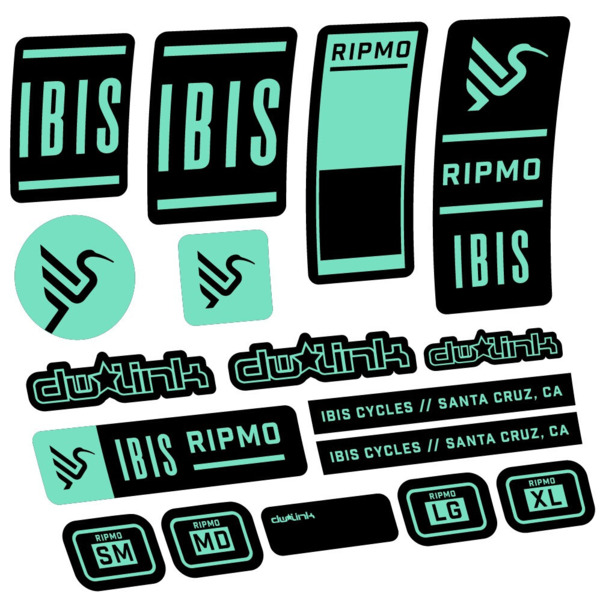 Ibis Ripmo V2 Pegatinas en vinilo adhesivo Cuadro (9)