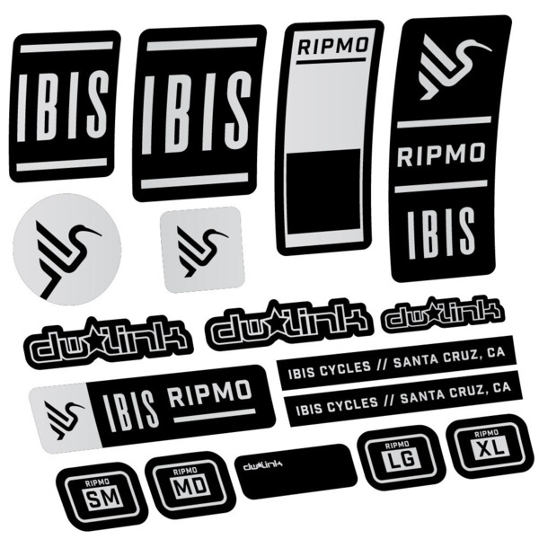 Ibis Ripmo V2 Pegatinas en vinilo adhesivo Cuadro (15)