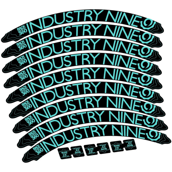 Industry Nine Back Country 360 Pegatinas en vinilo adhesivo Llanta (1)