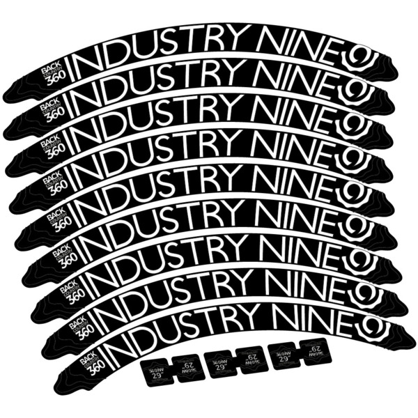 Industry Nine Back Country 360 Pegatinas en vinilo adhesivo Llanta (6)