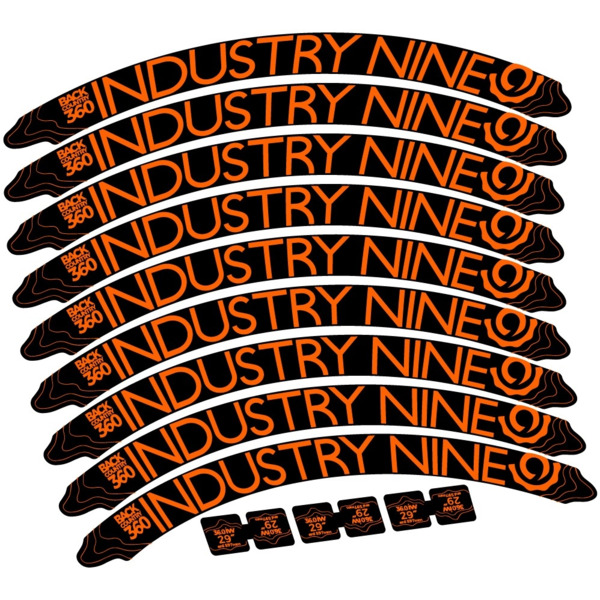 Industry Nine Back Country 360 Pegatinas en vinilo adhesivo Llanta (11)