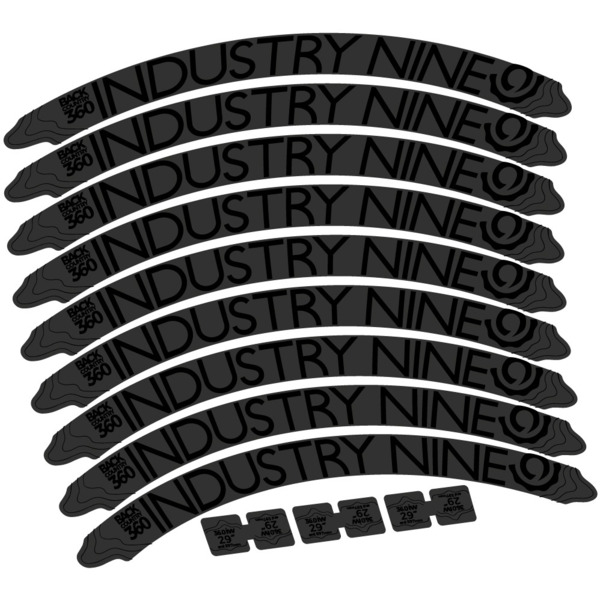 Industry Nine Back Country 360 Pegatinas en vinilo adhesivo Llanta (12)