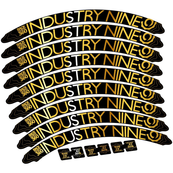 Industry Nine Back Country 360 Pegatinas en vinilo adhesivo Llanta (14)