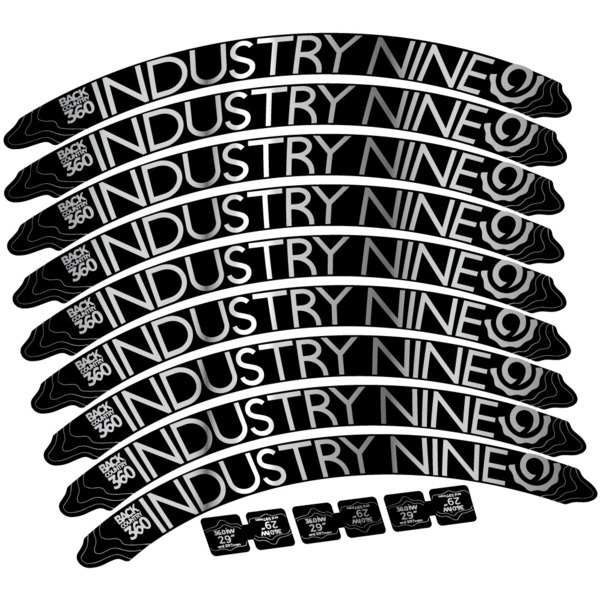 Industry Nine Back Country 360 Pegatinas en vinilo adhesivo Llanta (16)