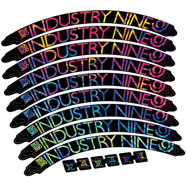 Industry Nine Back Country 360 Pegatinas en vinilo adhesivo Llanta (17)