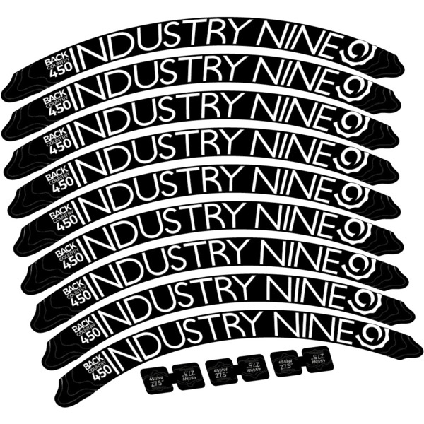 Industry Nine Back Country 450 Pegatinas en vinilo adhesivo Llanta (6)