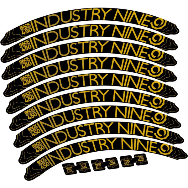 Industry Nine Back Country 450 Pegatinas en vinilo adhesivo Llanta (13)