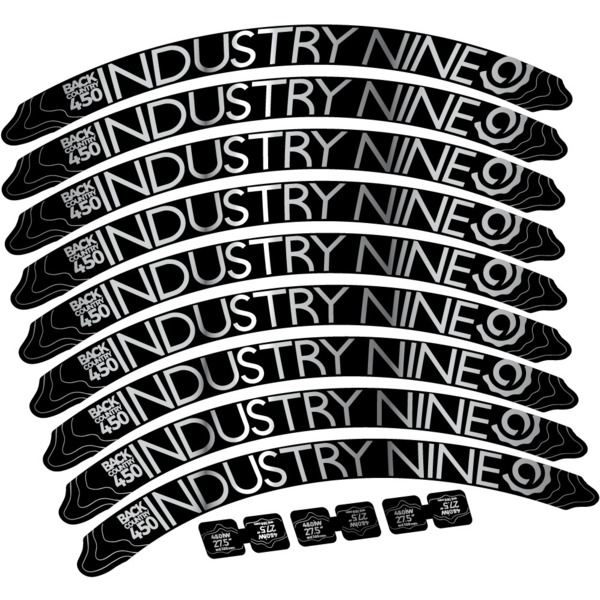 Industry Nine Back Country 450 Pegatinas en vinilo adhesivo Llanta (16)