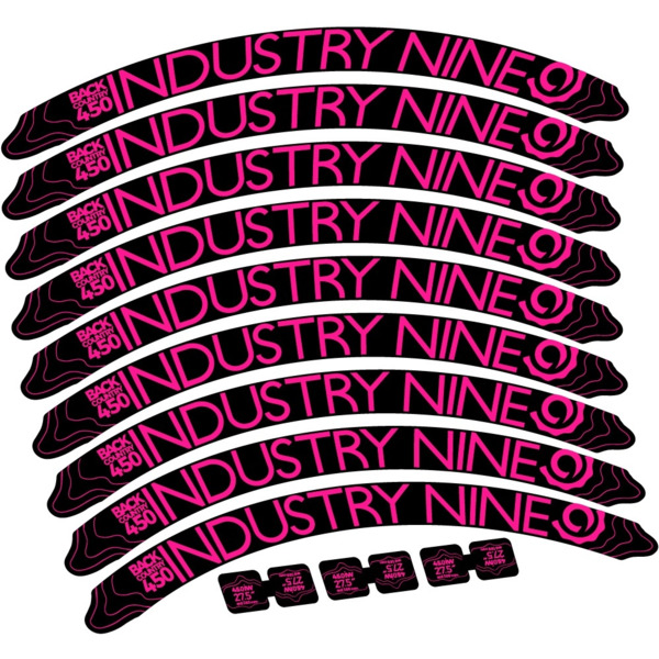 Industry Nine Back Country 450 Pegatinas en vinilo adhesivo Llanta (20)