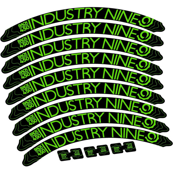 Industry Nine Back Country 450 Pegatinas en vinilo adhesivo Llanta (24)