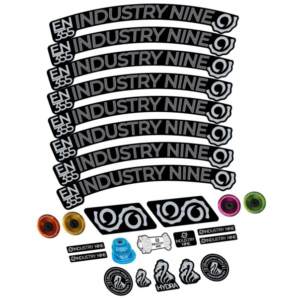 Industry Nine Enduro 355 Pegatinas en vinilo adhesivo Llanta MTB (7)