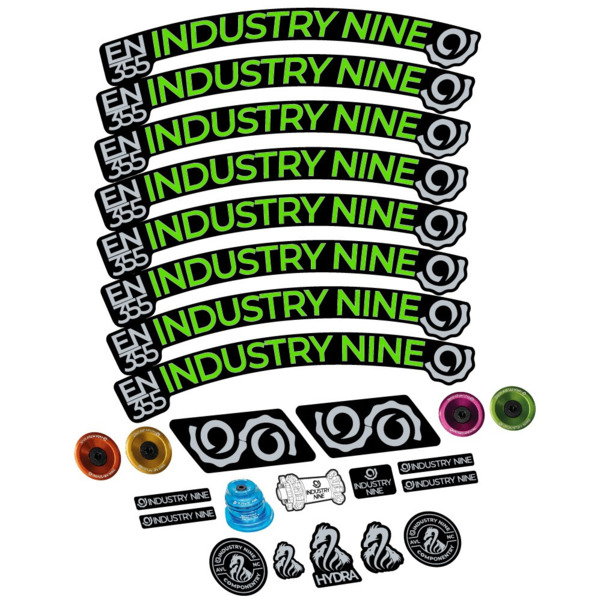 Industry Nine Enduro 355 Pegatinas en vinilo adhesivo Llanta MTB (24)