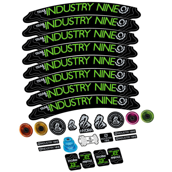 Industry Nine Trail S Pegatinas en vinilo adhesivo Llanta MTB (24)