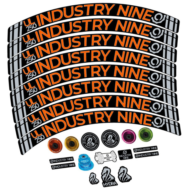 Industry Nine Ultralite Carbon Pegatinas en vinilo adhesivo Llanta MTB (11)