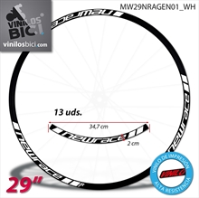 New Race, vinilos adhesivos para llantas 29 pulgadas