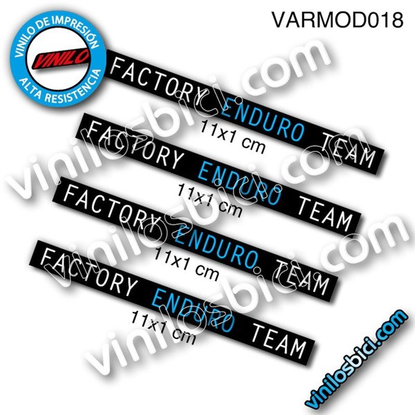 Factory Enduro Team vinilos