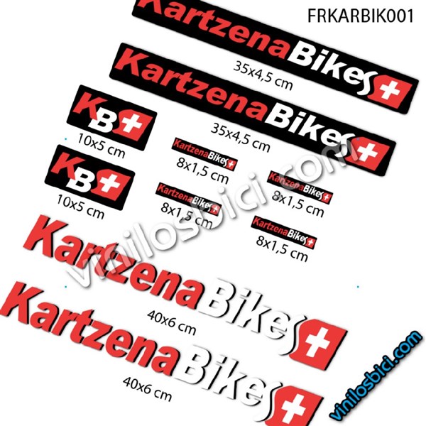 Kartzena Bikes vinilos
