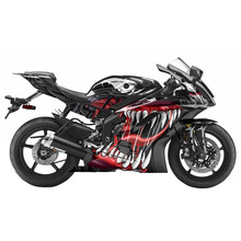 Yamaha YZF R6 2008 a 2021 Kit Pegatinas en vinilo ahesivo moto
