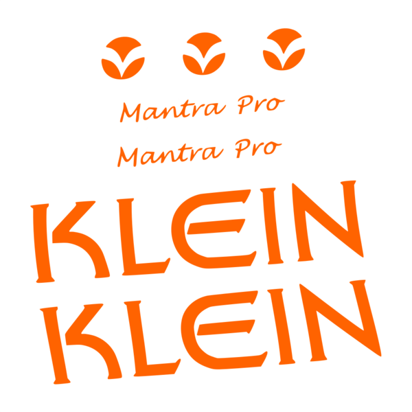 Klein Mantra Pro 1996 Pegatinas en vinilo adhesivo Cuadro