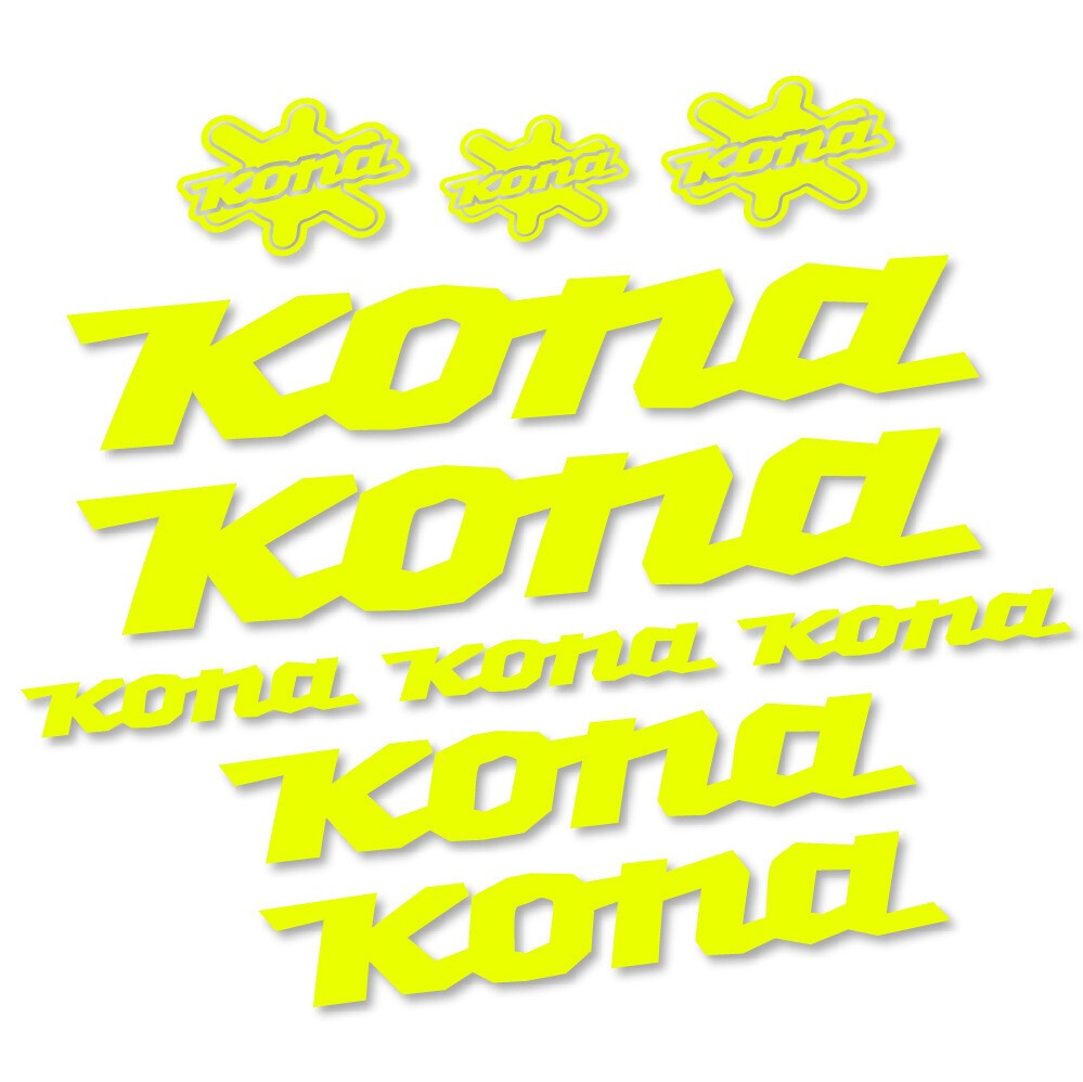 Kona Pegatinas en vinilo adhesivo Cuadro (2)