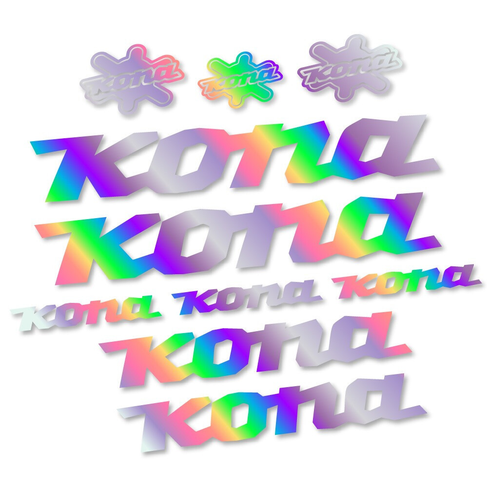 Kona Pegatinas en vinilo adhesivo Cuadro (8)