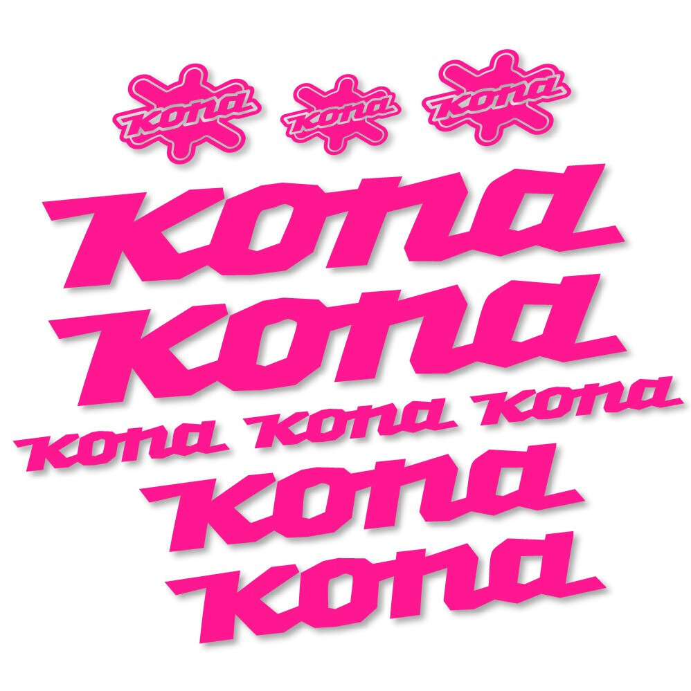 Kona Pegatinas en vinilo adhesivo Cuadro (20)