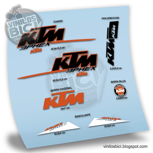 KTM Aphex vinilos